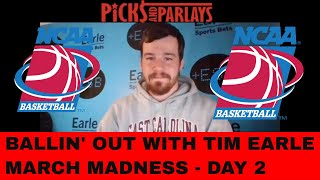 NCAAB Friday Free Picks & Predictions- 3/17/23 | Ballin' Out with Tim Earle | Picks & Parlays