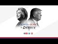 Tercer debate presidencial: Clinton vs. Trump en español