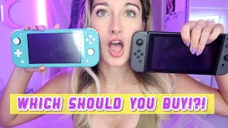 WHICH IS BETTER? I Nintendo Switch vs. Nintendo Switch lite review 2021