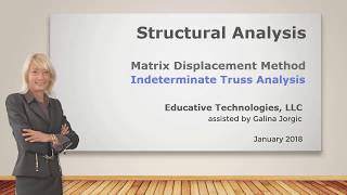 SA48: Matrix Displacement Method: Truss Analysis