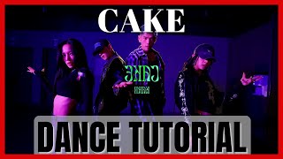 KARD - 'CAKE' Dance Practice Mirrored Tutorial (SLOWED)