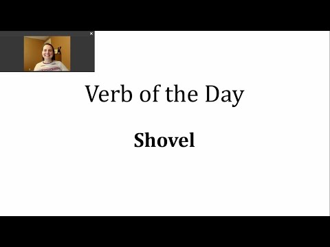 Which is the past tense of shovel?