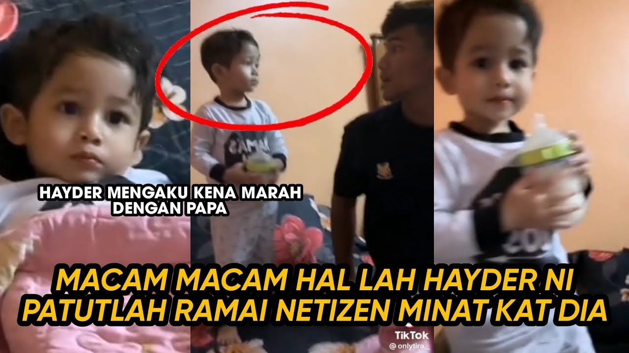 HAYDER TIDAK MENGAKU PAPA HAZIQ NAZLI SUAMI MAMA!!! ASYIK Dia Jer Nak ...