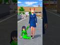 Kedua Yuta menyelamatkan Mayo dari polisi hantu 😢#shorts #sakuraschoolsimulator #shortvideo #sakura