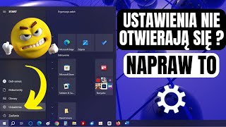 Napraw USTAWIENIA, Które Nie Otwierają Się W Systemie Windows 10 | 2 SPOSOBY