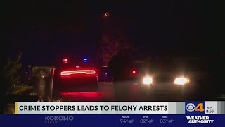 Tips to Crime Stoppers lead to arrests