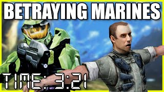 How Long Can We Survive Against Halo Marines In EVERY Halo Game?