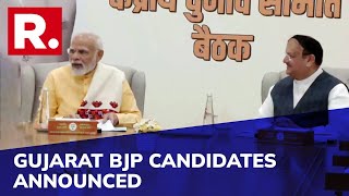 BJP's 1st List Of Gujarat Poll Candidates Out; Ravindra Jadeja's Wife, Hardik Bag Ticket