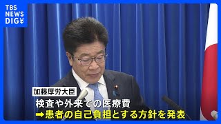 新型コロナ「5類」後の医療体制　検査・外来は自己負担に　高額治療薬は無料　9月末まで｜TBS NEWS DIG