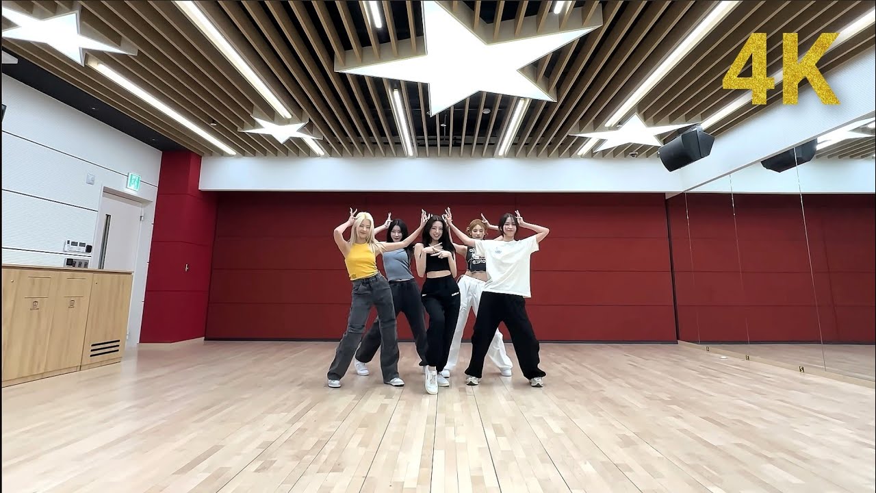 Itzy Cake Dance Practice Mirrored 4k Stage Ver Youtube