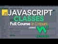 W3Schools JavaScript Classes Tutorial In 1 Hour| LEARN JavaScript Classes using W3Schools