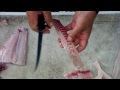 how to debone an asian carp fillet