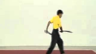 客家拳刘家教-十字双刀Hakka Kuen Double Broadswords