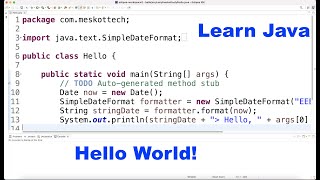 First Java Program | Hello World! | Complete Java Tutorial Series Part 4