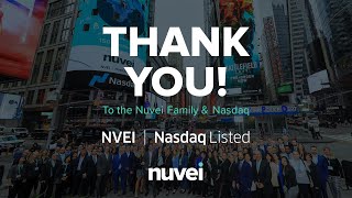 Nuvei's Bell Ceremony in Times Square