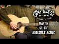 Martin SC-13e Acoustic Guitar Demo | The Music Gallery