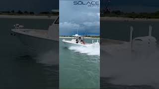 All the hard work paid off when the SŌLACE 28HCS won the Best New Small Powerboat award!