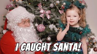 3 Year Old's Christmas Song Will Melt Your Heart. Angelica Sings I Caught Santa Original Music Video