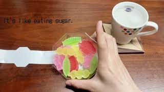 ASMR: Eating Japanese candy \