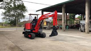 Actual Performance of Backhoe Kubota KH-26 | Tabasan Japan Surplus Rebuilders Corp.