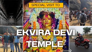 Aadishakti aai Ekvira Devi Temple, Special visit ♥️ 🛕-keetan fitness vlogs