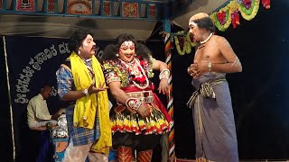 Yakshagana -- Tulu - Punnameda Ponnu - 4 - Sundara Bangady - T.K.Kotian - Shiva kumar -  Hasya