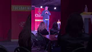 Brian Pritchard at Cranker Comedy 2022