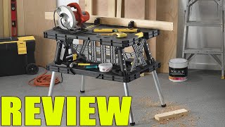 Keter Folding Work Table, Portable Workbench Review