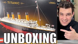 Unboxing the WORLD'S BIGGEST LEGO Set! (10294 Titanic)