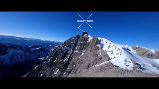 mountain reservoir cruising with 6“ Drone - Lünersee Austria