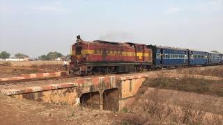 Indian Railways - Approaching Abhanpur Junction