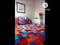 very attractive and adorable crochet bedsheets designs # handmade bedsheet patterns