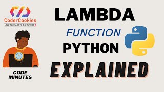 Lambda Function in Python II Coder Cookies II Code Minutes