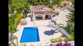 Casa Contenta - Vrijstaande Villa in Moraira op loopafstand van dorp en strand - Costa Blanca