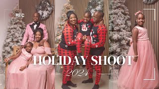 Vlog 34: UNBOXING, Behind the scenes Family Shoot 2024 || HAPPY HOLIDAY💜✨