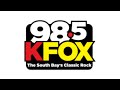 KUFX-FM 98.5 K-FOX Legal ID 8/??/2014 (San José, CA)