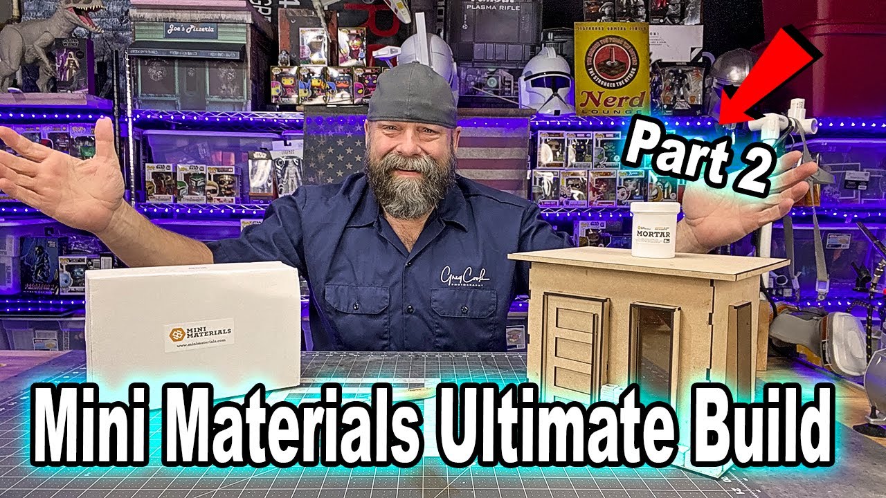 Mini Materials Ultimate Build Part 2 Concrete Block Assembly Youtube
