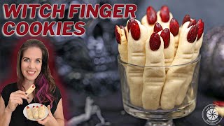 Witch Finger Cookies (easy Halloween cookies)