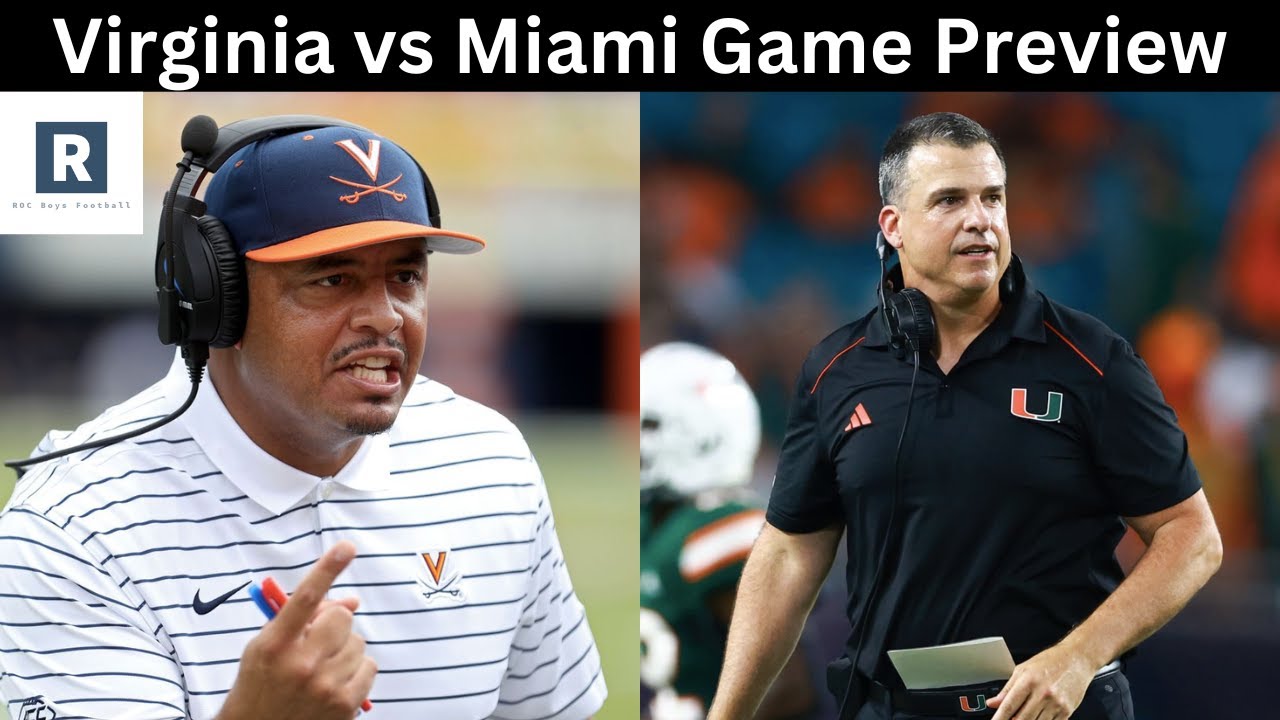 Virginia Vs Miami Game Preview | College Football Game Predictions ...