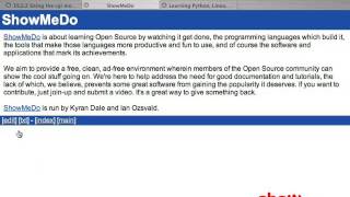 Introduction to Python web programming CGI video tutorial Introduction to Python web programming