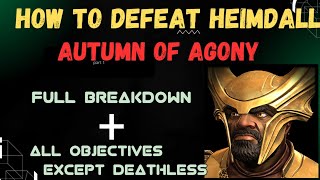 How to defeat Heimdall EASILY |Autumn of Agony Part -4 | - Marvel Contest of Champions