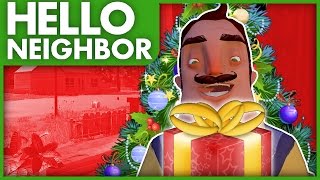 CHRISTMAS GIFTS FOR THE NEIGHBOR! - Hello Neighbor (Xmas Challenge!)