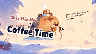 Coffee Time to Stop Thinking ☕️ Lofi Snow ❄️ Jazz Hip Hop | Deep Focus \u0026 Relaxing Music