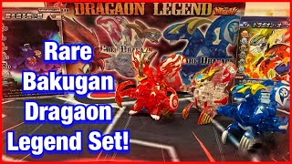 RARE BAKUGAN BAKUTECH DRAGAON LEGEND SET REVIEW!