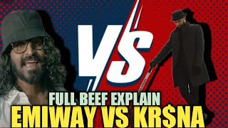 EMIWAY VS KRSNA FULL BEEF EXPLAIN