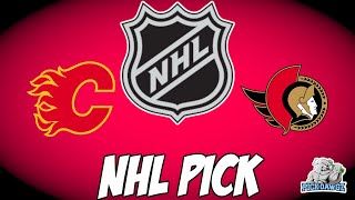 Calgary Flames vs Ottawa Senators 1/9/24 NHL Free Pick | NHL Betting Tips