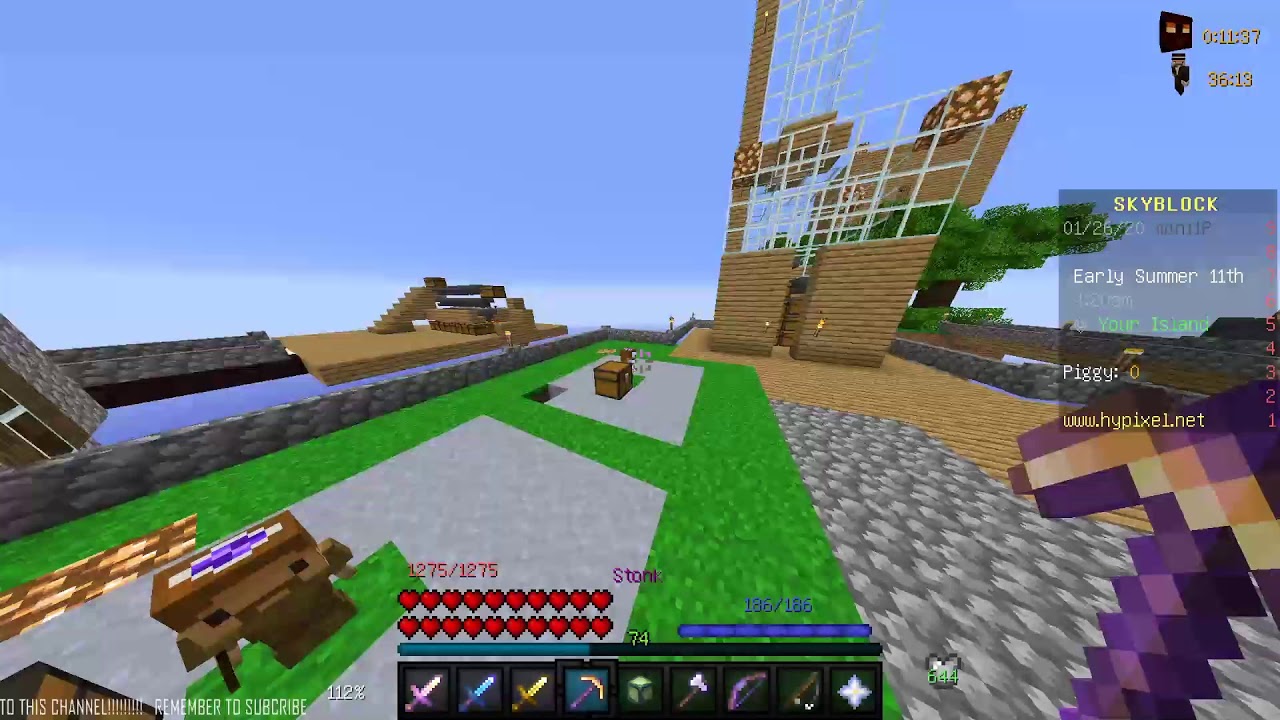 Hypixel Skyblock Gameplay Youtube