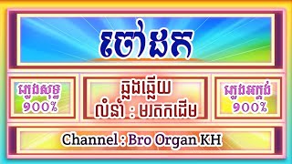 ចៅដក ភ្លេងសុទ្ធ | Chao Dok | Pleng Sot (Karaoke)