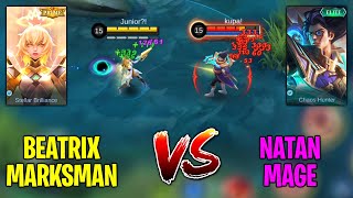 Beatrix Marksman Vs Natan Mage | Who Will Win? MLBB