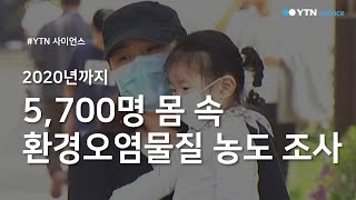 2020년까지 5,700명 몸 속 환경오염물질 농도 조사 / YTN 사이언스